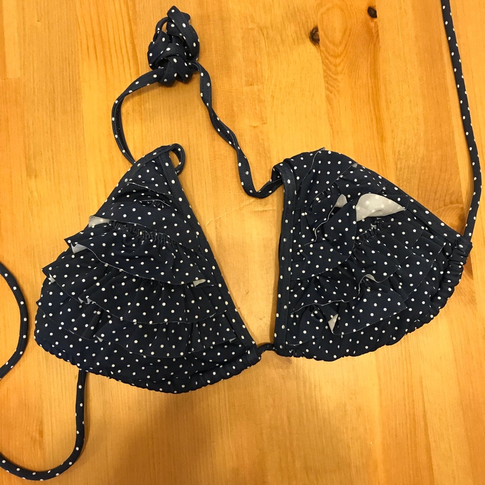 Polka Dot Bikini Top